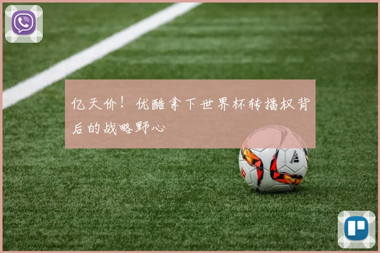 亿天价!优酷拿下世界杯转播权背后的战略野心